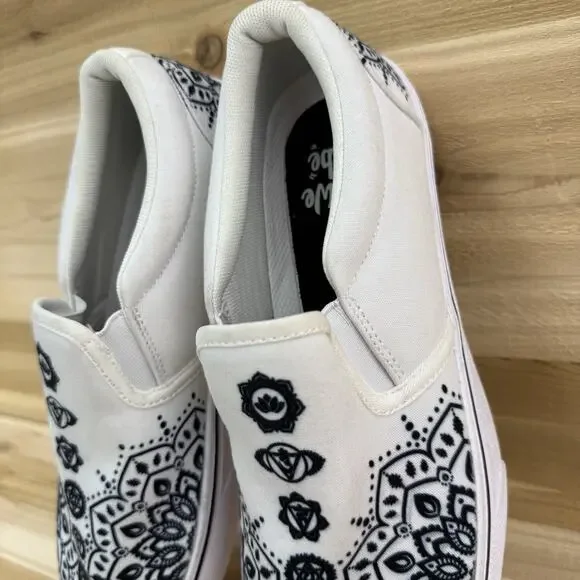 Yes We Vibe Bohemian Slip On Shoes UNISEX Men's 7/Women's 9 - Picture 7 of 16